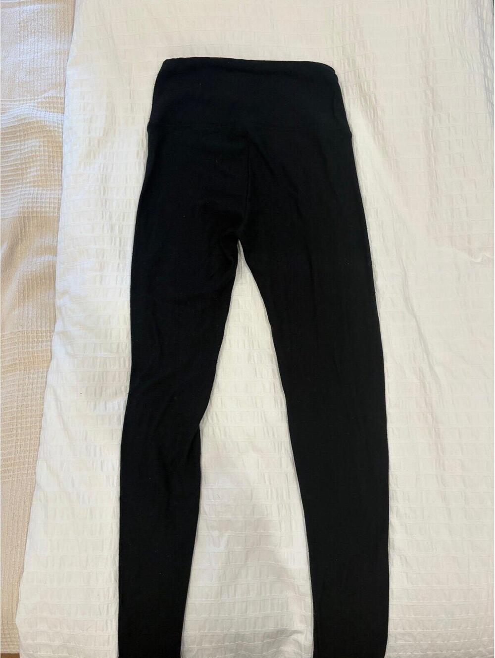 Orvis Insulated Black Leggings size small